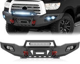 Off Road Replacement Bumpers Compatible with 2007-2013 Toyota Tundra - Yzona